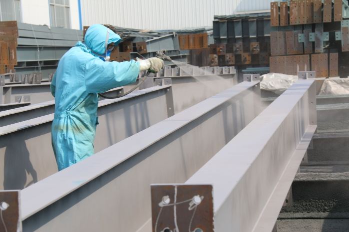 钢结构建筑搭起来就OK？防火涂料可不能忘