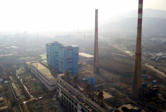 看太原一家钢结构厂房如何拆除？