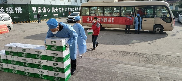 山西盛大钢构爱心捐赠